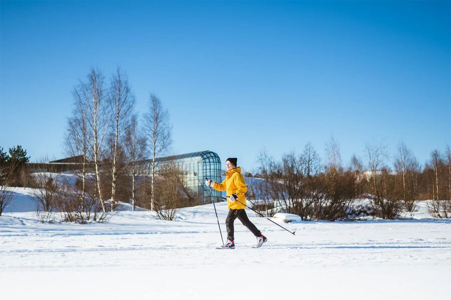 Rovaniemi: Cross Country Wilderness Ski Adventure - Gear Drop-Off: Overalls, Gloves, Skis, and Your Fitness Reality