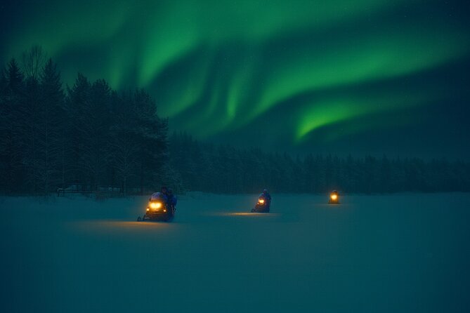 Rovaniemi: Drive New 2025 Snowmobiles - Aurora Adventure - Northern Lights opportunity: what to expect, what not to expect
