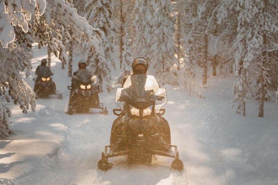 Rovaniemi: Electric Snowmobile Safari Tour with Ice Fishing - Electric Snowmobile on Lake Lehtojärvi: What the Safari Feels Like