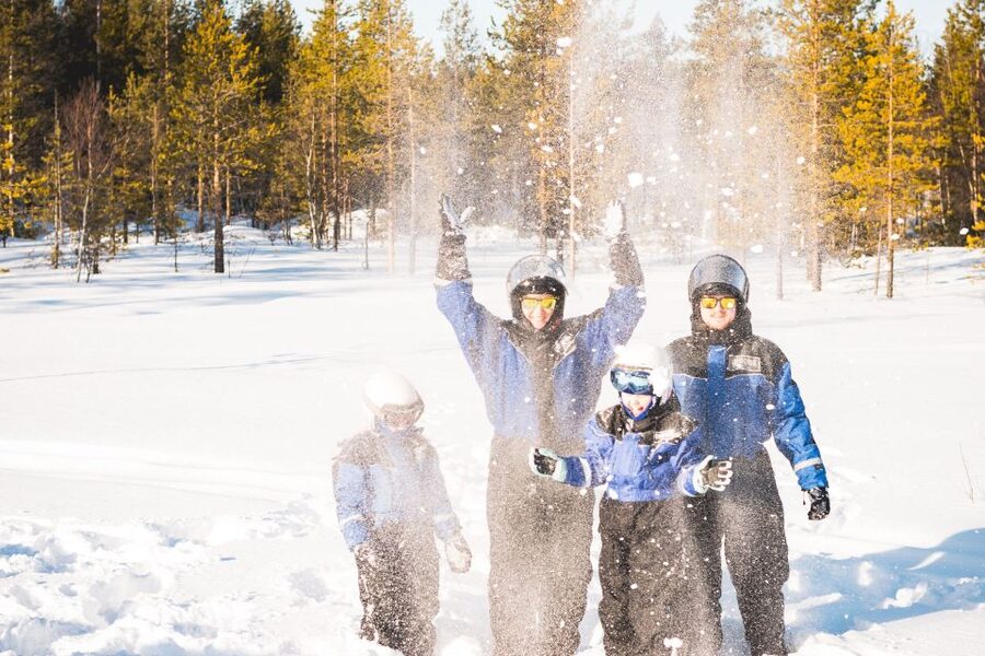 Rovaniemi: Family Snowmobile Safari with Campfire and Snacks - Guides make the difference, from first-timers to kid wrangling