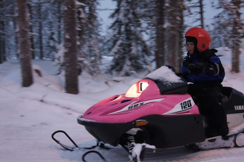 Rovaniemi: Family Snowmobile Safari - The Kids’ Driving Part: What You’re Really Paying For