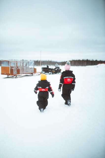 Rovaniemi: Family Snowmobiling Trip - Mini snowmobiles at Apukka Resort: the rules that affect the fun