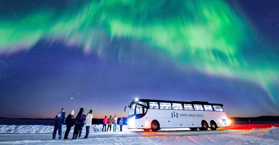Rovaniemi: Hunting Northern Lights Bus Tour - Where to Meet in Rovaniemi and What to Watch for