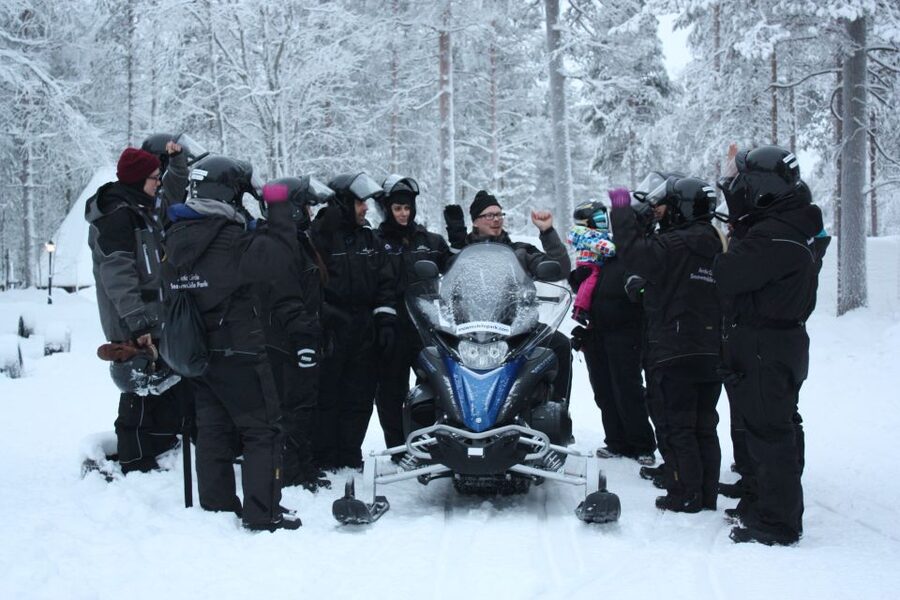 Rovaniemi: Husky & Reindeer Experience with Snowmobile Ride - Riding Through Arctic Circle Forests: The Part Most People Remember