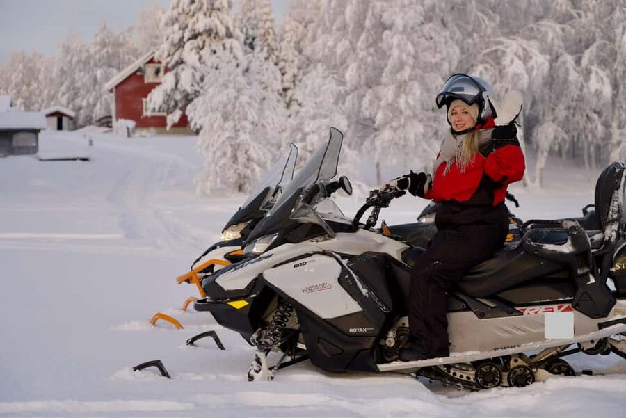 Rovaniemi: Ice Fishing and Snowmobile Tour with Snacks - Key Highlights You Can Really Feel