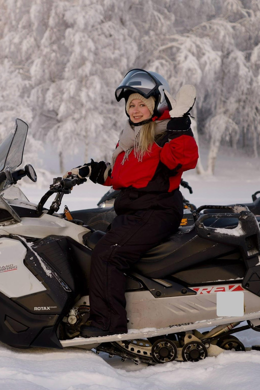 Rovaniemi: Ice Fishing and Snowmobile Tour with Snacks - Snowmobile Training and the Ride Onto the Frozen Lake