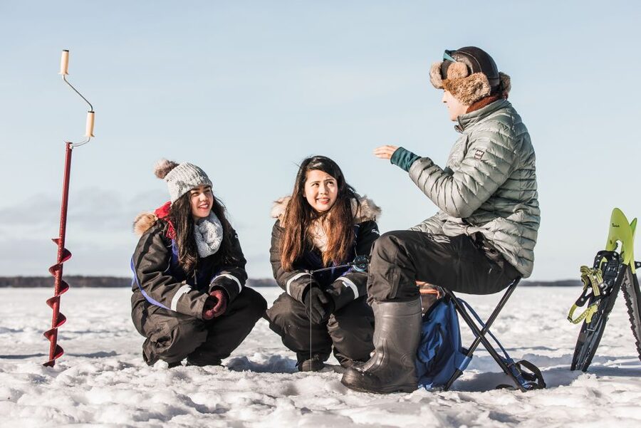 Rovaniemi: Ice Fishing Experience - Drilling Your Own Hole, and What You Learn About Fishing in Winter