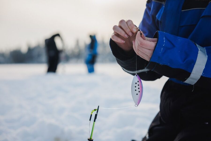 Rovaniemi: Ice Fishing & Snowmobile Safari Combo Day - The snowmobile safari through Arctic forests: the part you will remember first