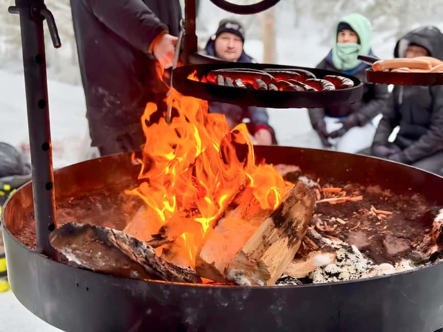 Rovaniemi: Korouoma Canyon Frozen Waterfalls Hike & BBQ - The guides, why the commentary feels useful while you are outside