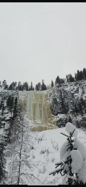 Rovaniemi: Korouoma Frozen Waterfalls Hike & Hot BBQ Lunch - Warm Up Around the Bonfire: Finnish Campfire Snack and Hot BBQ Lunch