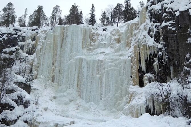 Rovaniemi: Korouoma Frozen Waterfalls Hike with Hot BBQ Lunch - The 5 km hike in winter: boots, footing, and how it really feels