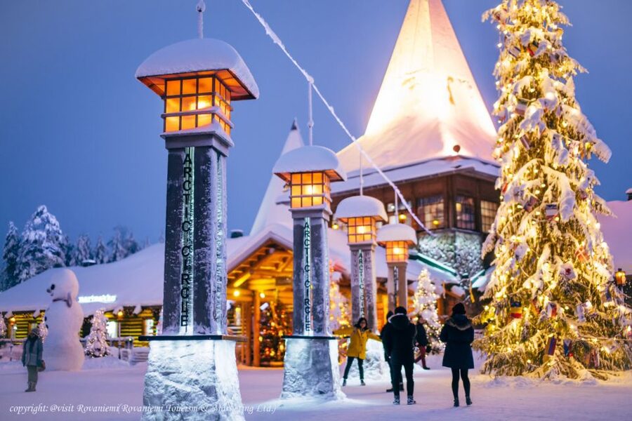 Rovaniemi: Meet Santa Claus, Reindeer Sleigh Ride & Huskies - Aurora hopes: what this tour does and what it cannot promise