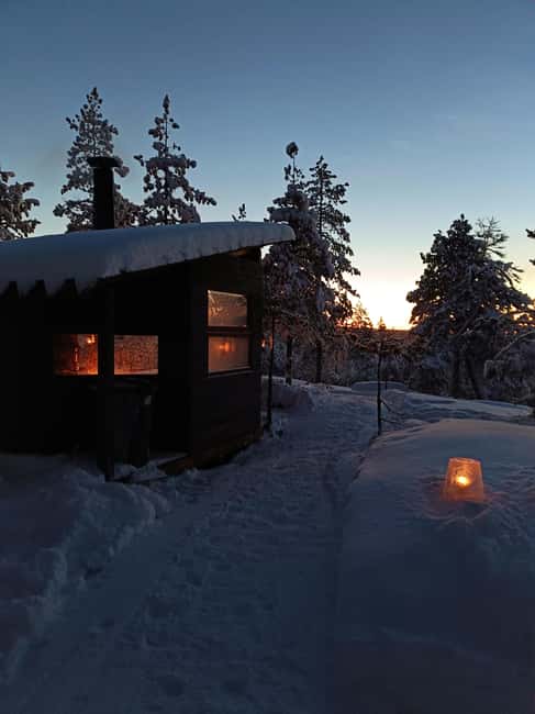 Rovaniemi: Mystical Lapland Forest Entry Ticket - Fireplaces at the Top: Warm Drinks, Dinner Time, and a Cozy Place to Linger