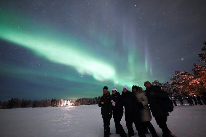 Rovaniemi: Northern Lights Group Tour - Guaranteed View - The aurora hunt itself: how the route can reach 400 km from Rovaniemi