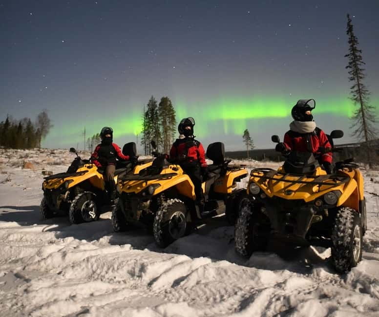 Rovaniemi: Northern Lights Quad Bike Tour - My booking checklist for the Rovaniemi aurora quad night