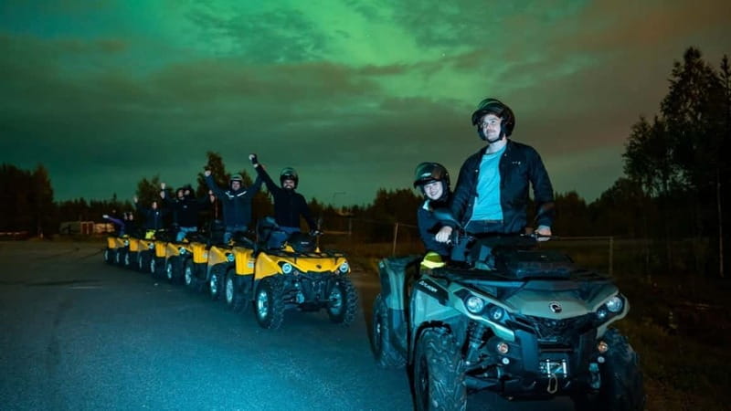 Rovaniemi: Northern Lights Quad Bike Tour - The 3-hour rhythm: pickup, ride, aurora time, and a warm finish