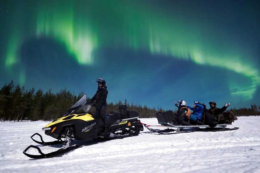 Rovaniemi: Northern Lights Sleigh Ride - Northern Lights in Rovaniemi, the Way You Actually Want It
