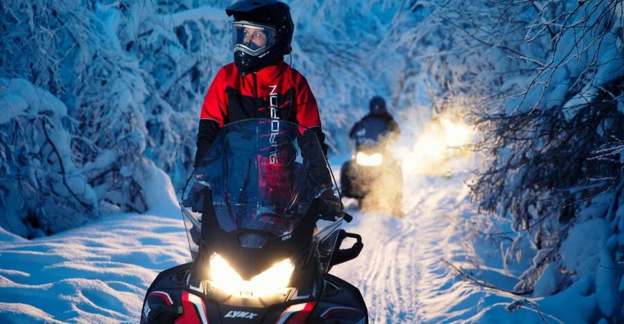 Rovaniemi: Northern Lights Snowmobile Tour - Your driving role, license rules, and the reality of snowmobile safety