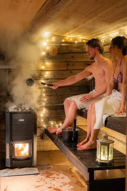 Rovaniemi: Private Sauna and Ice Swimming Tour with Snacks - Hotel Pickup to a Private Wooden Sauna by the Lake