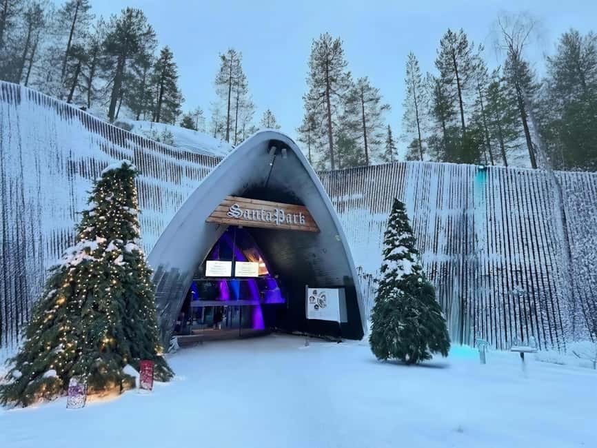 Rovaniemi: Santa Claus Village and Santa Park Day Trip - Santa Claus Village: Arctic Circle crossing and the Santa office meeting