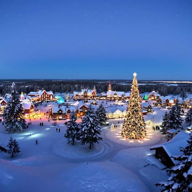 Rovaniemi:Santa Claus Village Guided Tour with Santa's gift - Small Group Pickup, Languages, and Guide Support
