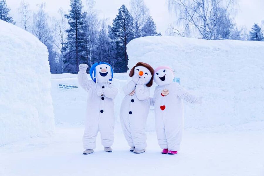 Rovaniemi: Santa’s Day with Reindeer & Husky and Snowman - Entering Santa Claus Village: Meeting Santa and Understanding the Place