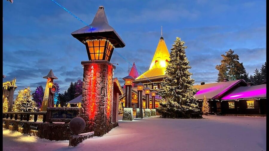 Rovaniemi: Santa's Village, Husky, & Reindeer Sled Ride - Entering Santa Claus Village without wasting hours in queues