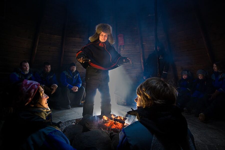 Rovaniemi: Santa’s Village & Snowmobiling to Reindeer Farm - Your morning plan at Santa’s Village, from post office to lunch