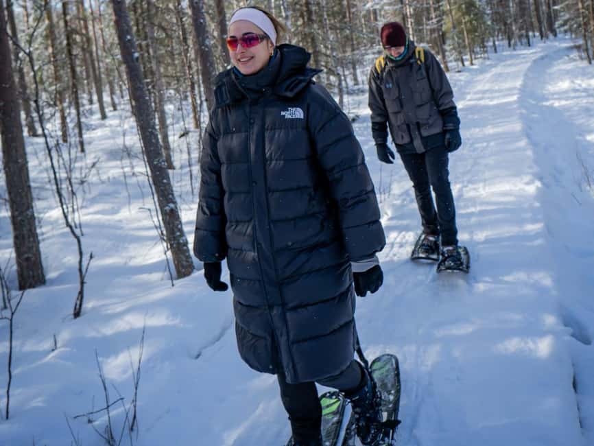 Rovaniemi: Small-Group Snowshoe Tour at Vikaköngäs & BBQ - Gear and comfort: what’s provided, and what you still need