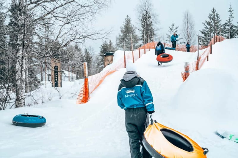 Rovaniemi: Snow Tour with Huskies, Reindeer, & Mini Scooters - Reindeer encounter plus snow games: a day built for smiles