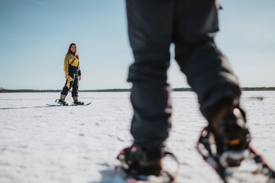 Rovaniemi: Snowshoe Walk to The Arctic Nature - Strapping On Snowshoes in Rovaniemi’s Winter Woods