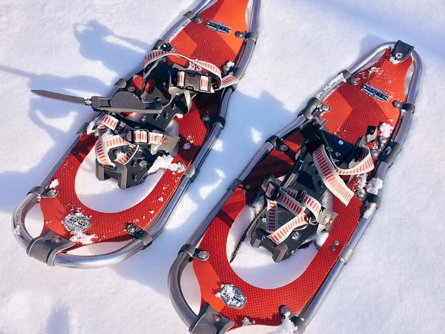 Rovaniemi: Snowshoeing, Ice Fishing and Salmon in Kota - Snowshoeing in a primeval Lapland forest: why normal boots won’t cut it