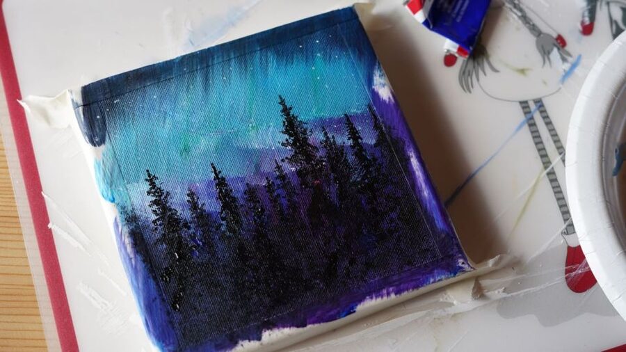 Rovaniemi: Workshop - Aurora painting - Who this workshop suits best (and who may not)