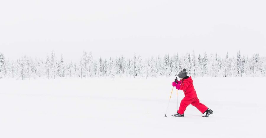 Ruka: Cross-country skiing - Price and value: what $90 buys you in Ruka