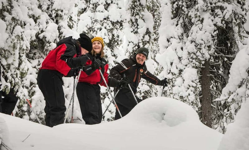 Ruka:Daytime winter wonderland hike - Key things that make this snowshoe hike work well