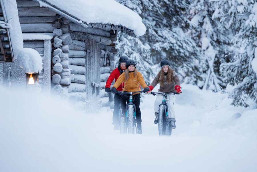 Ruka: Guided fatbike safari - Meeting point and timing, especially if you do not book pickup