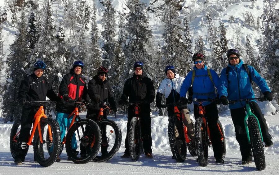Ruka: Guided fatbike safari - Price and value for a 3 hour guided snow adventure