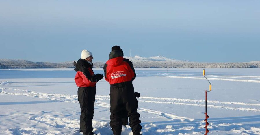 Ruka: Ice fishing trip - Why this Ruka ice fishing feels like the real deal in winter Finland