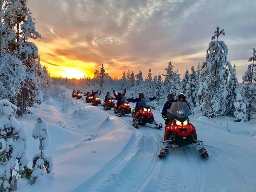 Ruka: Scenery Snowmobile Safari - Ruka snowmobile safari at a glance: what you’re really buying