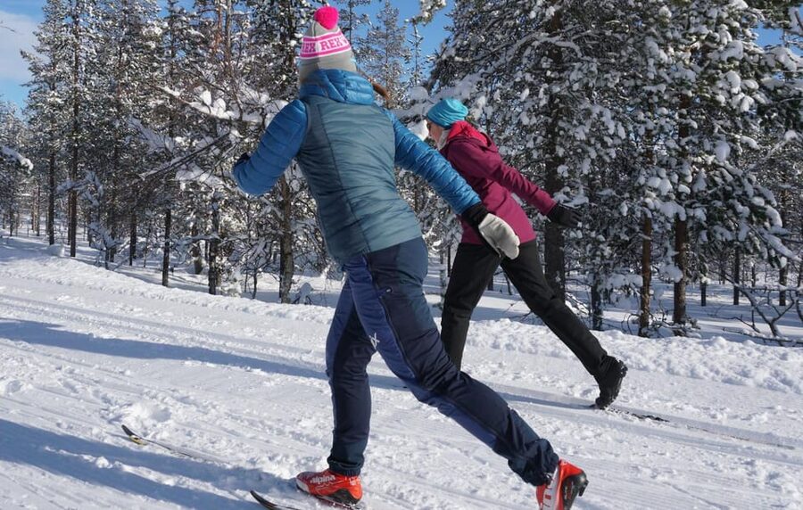 Saariselkä: Cross-Country Ski Lesson - What You Learn in Practice, Not Just Theory