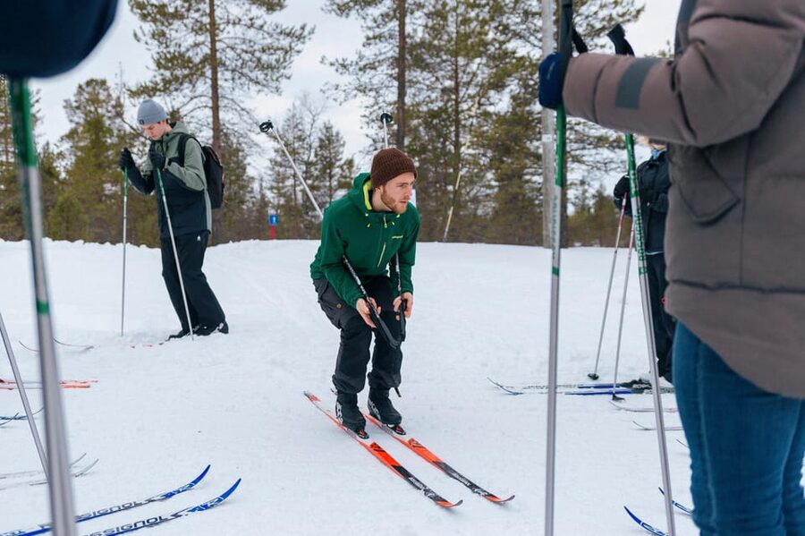 Saariselkä: Cross-Country Skiing for beginners - The 2-hour flow that keeps beginners comfortable and moving