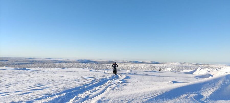Saariselkä: Guided Fatbike Tour - Saariselkä winter fatbike tour, what it feels like in real life