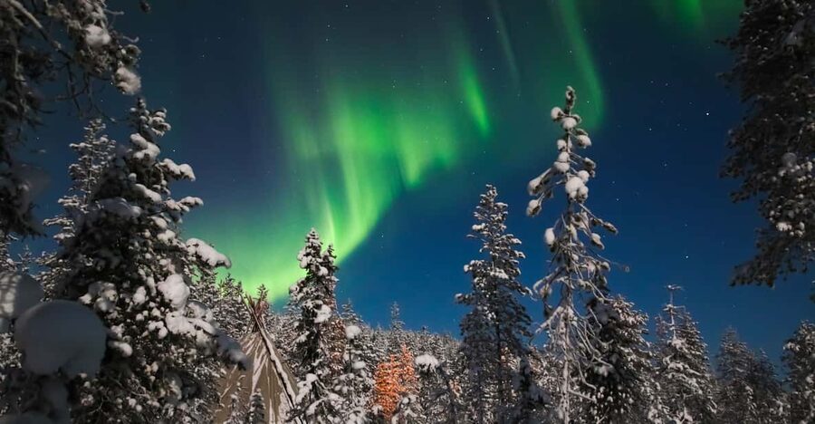 Saariselkä: Northern Lights Hunting Snowshoe Trip - Getting Picked Up and Sticking the Timing