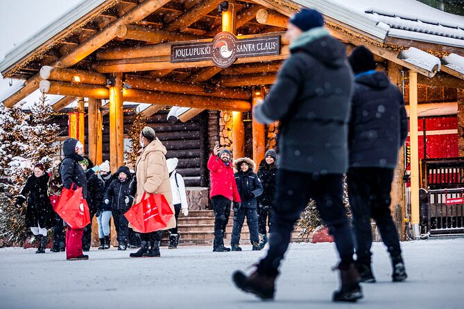 Santa Village Tour+Lapland Cuisine In Glass Igloo+Snow Scooters - Rovaniemi city highlights in a fast 30 minutes