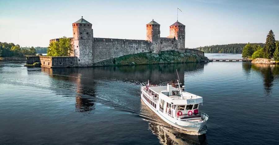 SIGHTSEEING CRUISE AROUND SAVONLINNA - Onboard Comfort, WiFi, and Hearing the Guide Clearly
