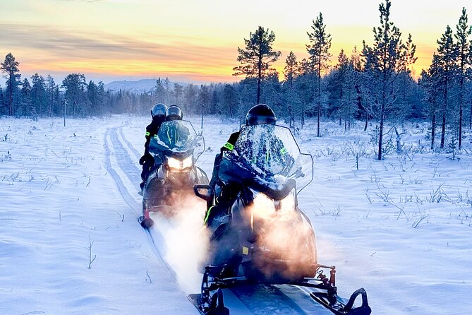 Small Group: Snowmobile Safari from Riverside Lodge 3h - The Cozy Cabin Stop: Warmth, Hot Chocolate, and Seclusion