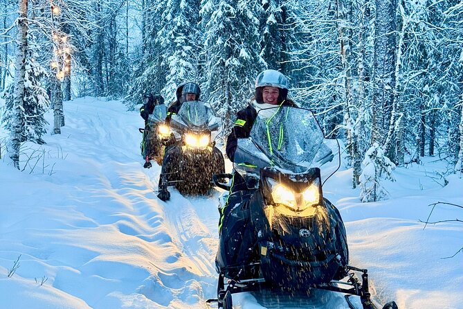 Small Group: Snowmobile Safari from Riverside Lodge 3h - Small Group Size and the “Not Rushed” Feeling
