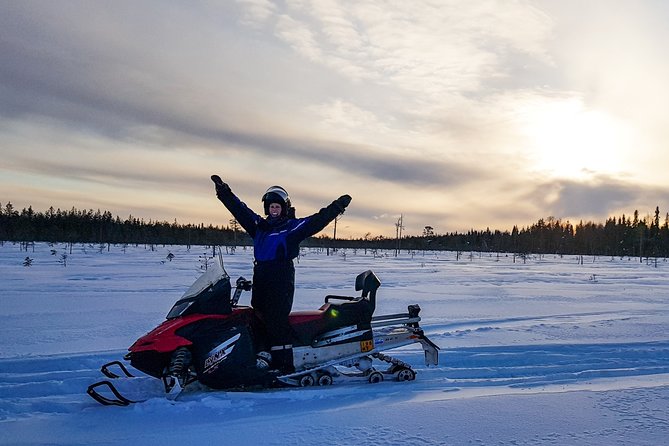 Snowmobile Driving - Morning start - Lapland Welcome Safari Office: where you get ready, not rushed