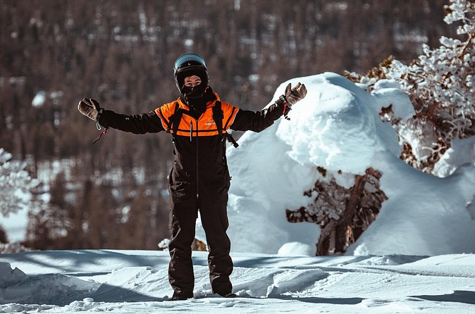 Snowmobile Safari into the Nature in Levi - A Calm, Family-Friendly Pace with Up to 30 People