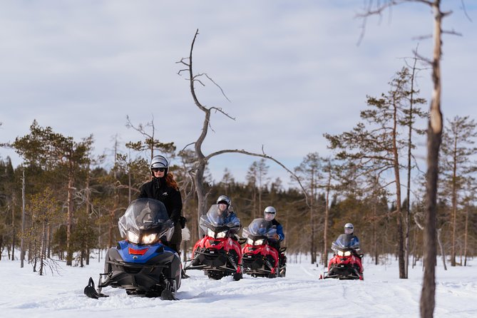 Snowmobile Safari into the Wilderness, Apukka Resort Rovaniemi - Price and time: what $146.59 buys in a 2.5 hour winter ride